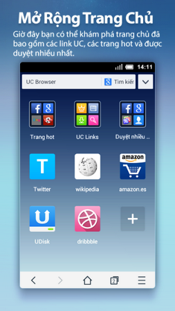 Tải UC Browser Web cho Android, Java, iPhone